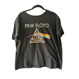 Pink Floyd Embroided Short Sleeve T-Shirt XXL